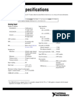 Hoja de Datos DAQ