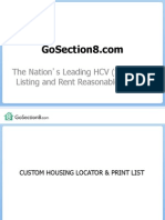 Go8 Housing Locator Link Presentation