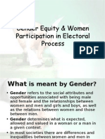 Gender Equity and Human Rights