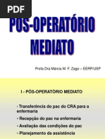 Pós Op. Mediato - Complicações
