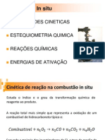 Combustão in Situ: Velocidades Cineticas