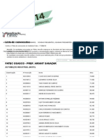 Vestibular Fatec Automação Industrial Noite