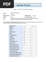 TSM - TSM – TOTVS® SPED Manager