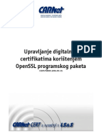 Upravljanje Digitalnim Certifikatima