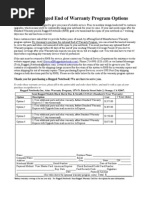 Out of Warranty Program Options Semi Rugged