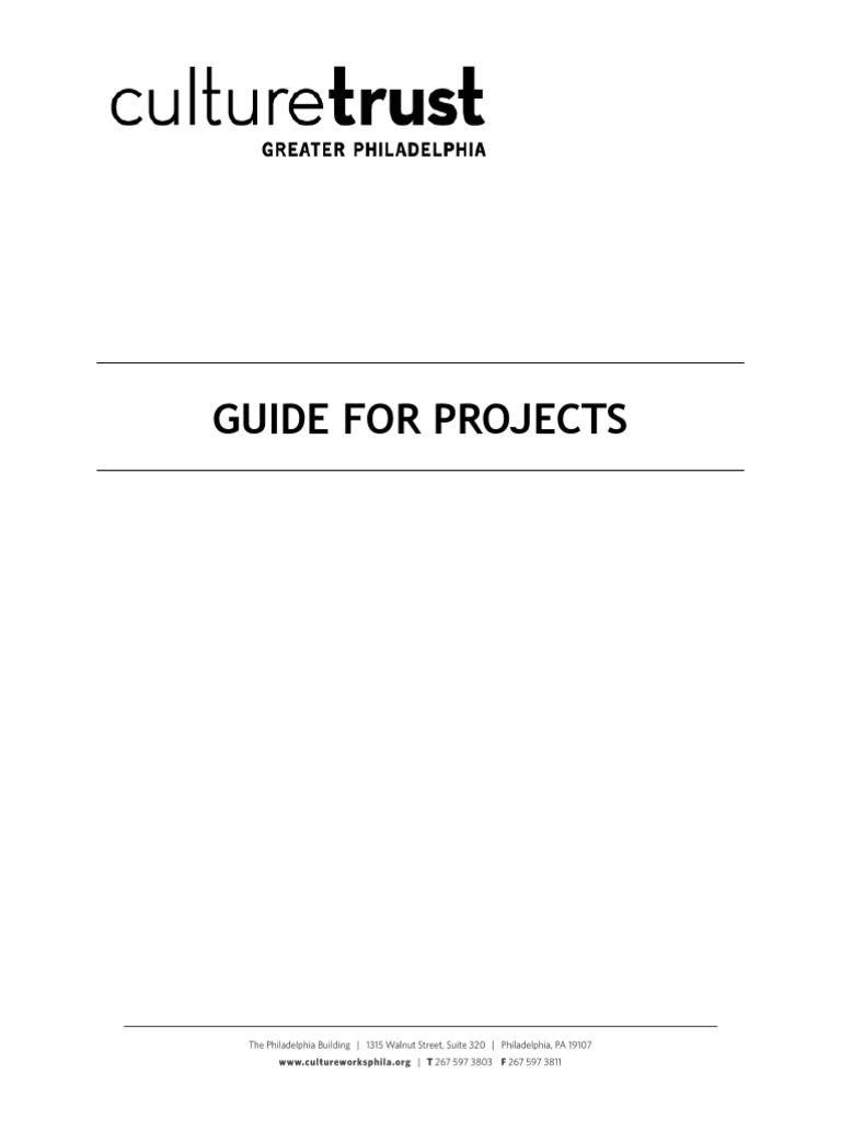 CultureTrust Guidebook V09!16!13 | PDF | Fundraising | Nonprofit ...