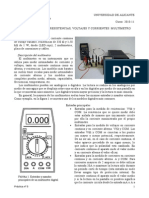 Ley de Ohm. Respuesta de Un Diodo