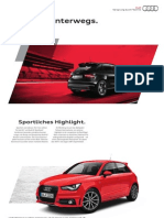 Audi A1 S Line Edition Catalogue (Germany)