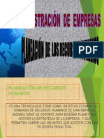 1 - Planeacion de Los Recursos Humanos