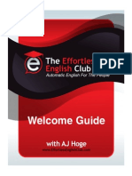 Welcome Guide