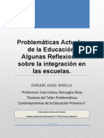 Problemáticas Actuales de La Educación Algunas Reflexiones