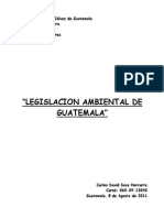 Legislacion Ambiental de Guatemala