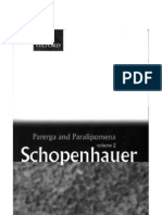Schopenhauer - Parerga and Paralipomena,V.2