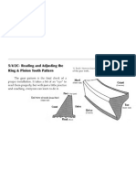 Reading and Adjusting Ring and Pinion Tooth Patterns