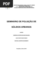 Seminario Lixo Urbano