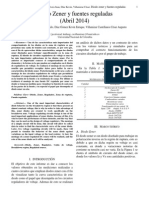 Electrónica Análoga. Diodo Zener y Fuentes Reguladas