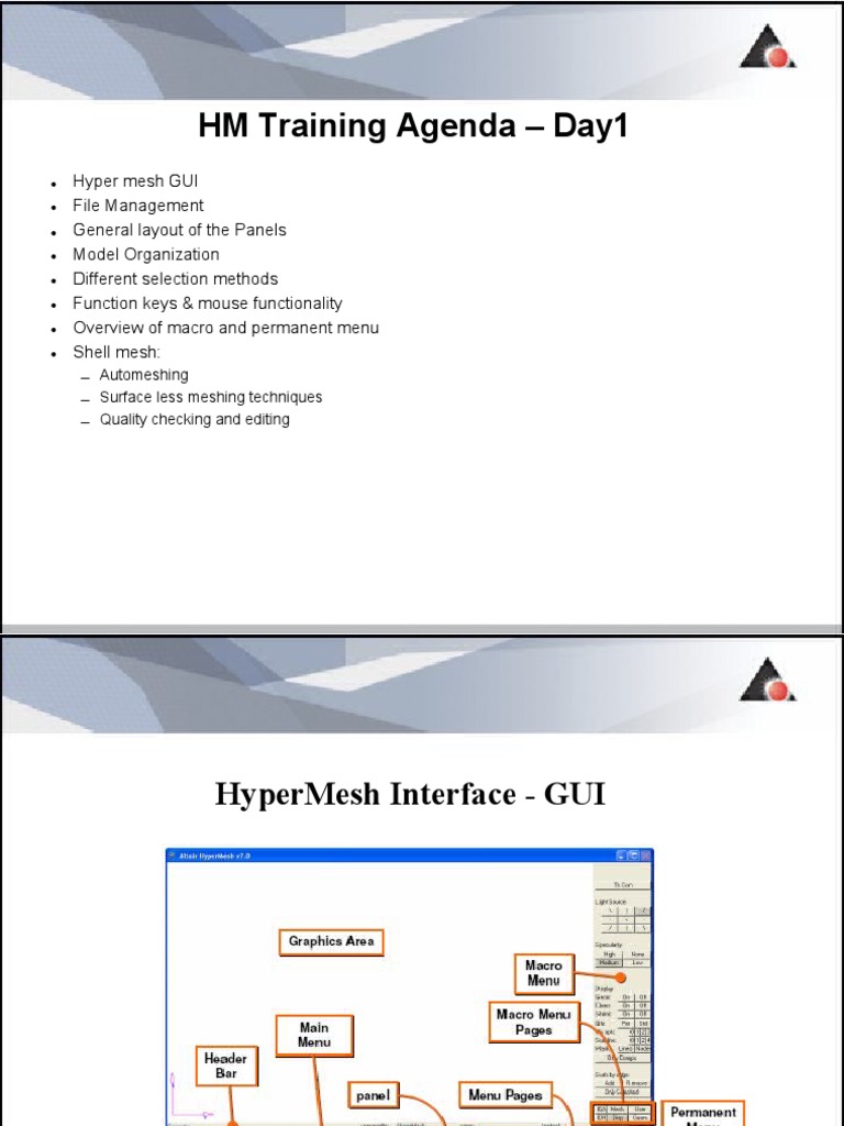 HyperMesh Training Essentials | PDF