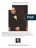 Biografi Michael Faraday Penemu Listrik - DUNIA LISTRIK