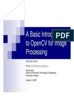 A Basic Introduction to OpenCV for Image Processing