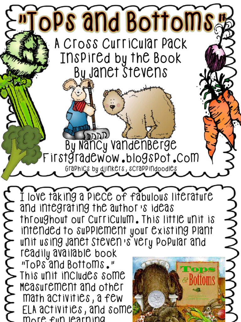 Tops and Bottoms Unit | PDF | Carrot | Root