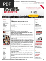 1000 Idéias Empreendedoras. _ BizRevolution _ Uma Nova Visão Sobre as Mesmas Coisas