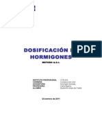 Ejercicio Dosificación