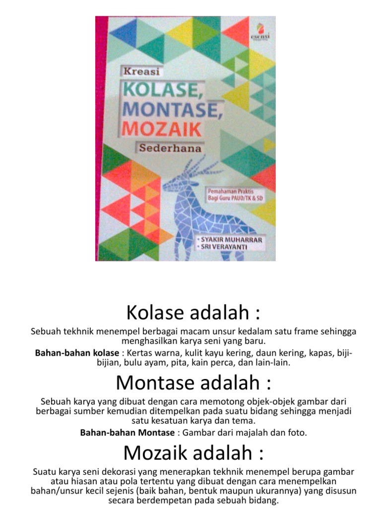 88 Gambar Kolase Dan Mozaik HD