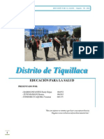 Informe de Educacion para La Salud