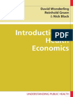 Economic evaluation and Policy