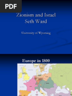 Zionism and Israel - Powerpoint.3.1