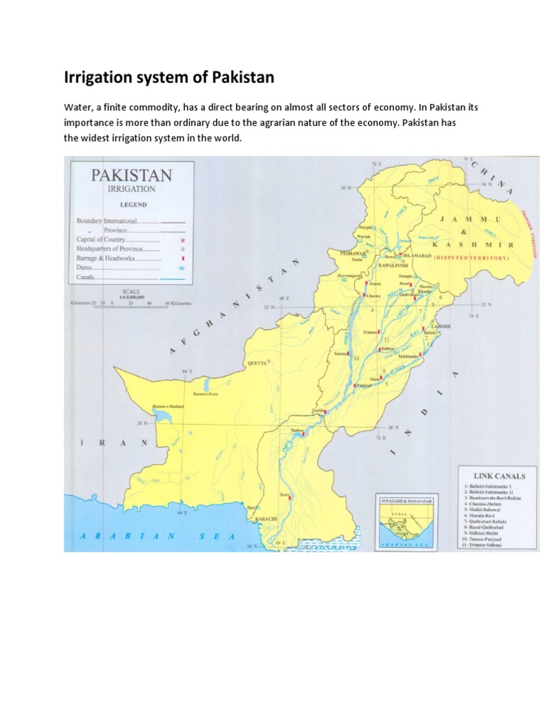 Irrigation system of Pakistan by Haseeb abid Indus River Irrigation