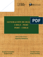 Generación de Diálogo Chile-Perú -Perú-Chile