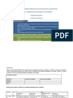 Estrategias didácticas para el desarrollo de competencias