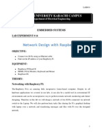 Network Design With Raspberry Pi: Bahria University Karachi Campus