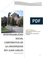 Responsabilidad Social Corporativa de La URJC