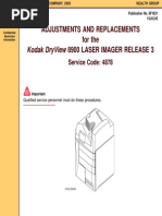 Kodak Impresora Placas Dryview 8900 - r3 - Service Manual