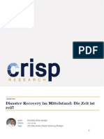 Disaster Recovery im Mittelstand