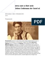 Motivul Pentru Care a Fost Ucis Corneliu Zelea Codreanu de Carol Al II-lea