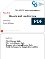 Discrete Math: An Overview: Matematika Diskrit