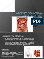 Abscesos Intra Abdominales