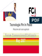 Tecnologia PIN in Paste FCI - 2007