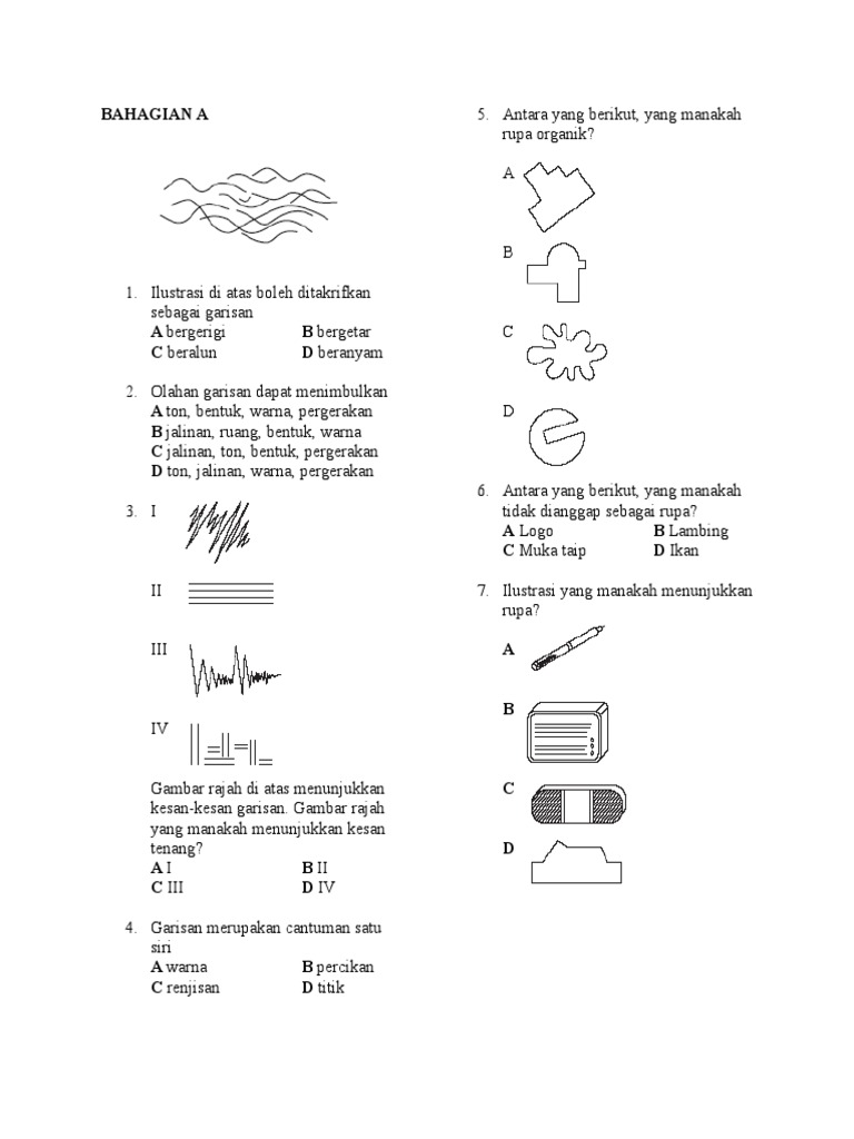 Soalan PSV Tingkatan 3 BAHAGIAN A  PDF