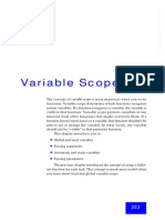 Variable Scope: Example