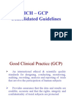 Ich - GCP Consolidated Guidelines