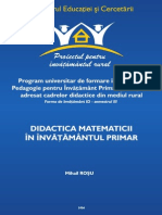 Didactica Matematicii Primar Si Prescolar