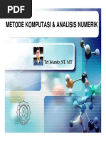 Download Metode Numerik by Sulistyo Widhiatmoko SN233512180 doc pdf