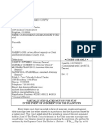 Brinkman et al. v. Long, Consolidated Case No. 13CV32572, State of Colorado's Motion to Stay in the Event of Judgment for Plaintiffs re constitutionality of same sex marriage ban