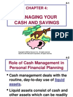 Managing Your Cash and Savings