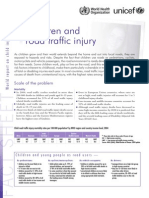 Children and Road Traffic Injury Engl