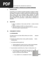 PRACTICA N°03 FLUJO DE FLUIDOS A TRAVES DE LECHOS POROSOS